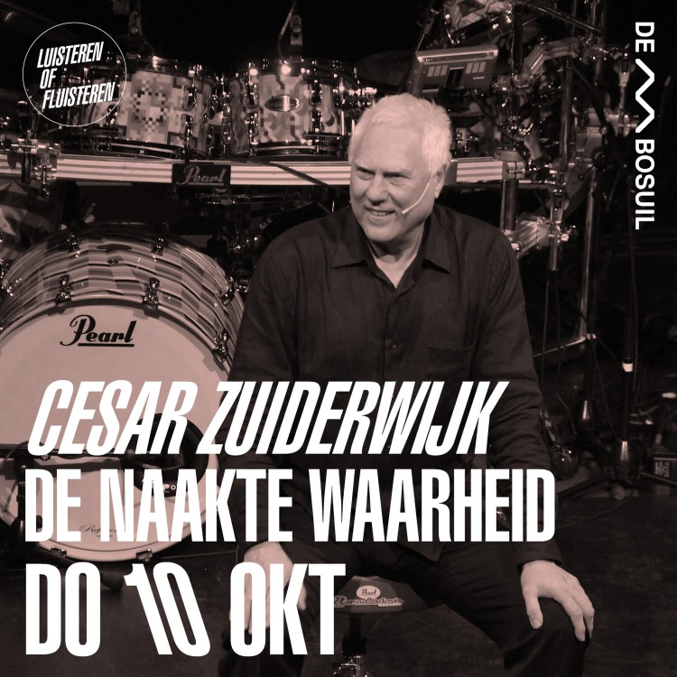 2023-2024 Cesar Zuiderwijk De naakte waarheid theatre show promotional photo